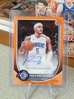 Bowman 2025-26 Paolo Banchero Orange Autograph/25 Orlando Magic RVA-PB
