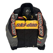 Ski-Doo Motorcycle Ski Jacket - XS Black Nylon