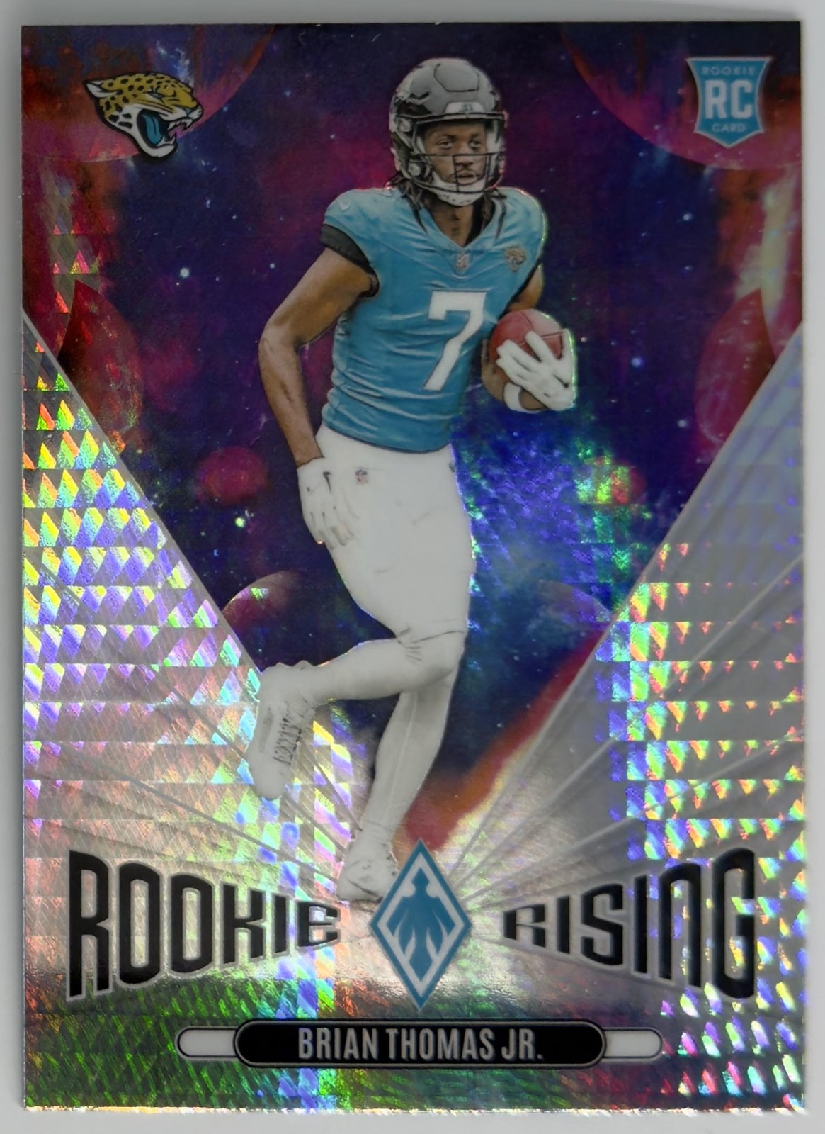 2024 Panini Phoenix #RR-BTJ Brian Thomas Jr. Rookie Rising Hyper