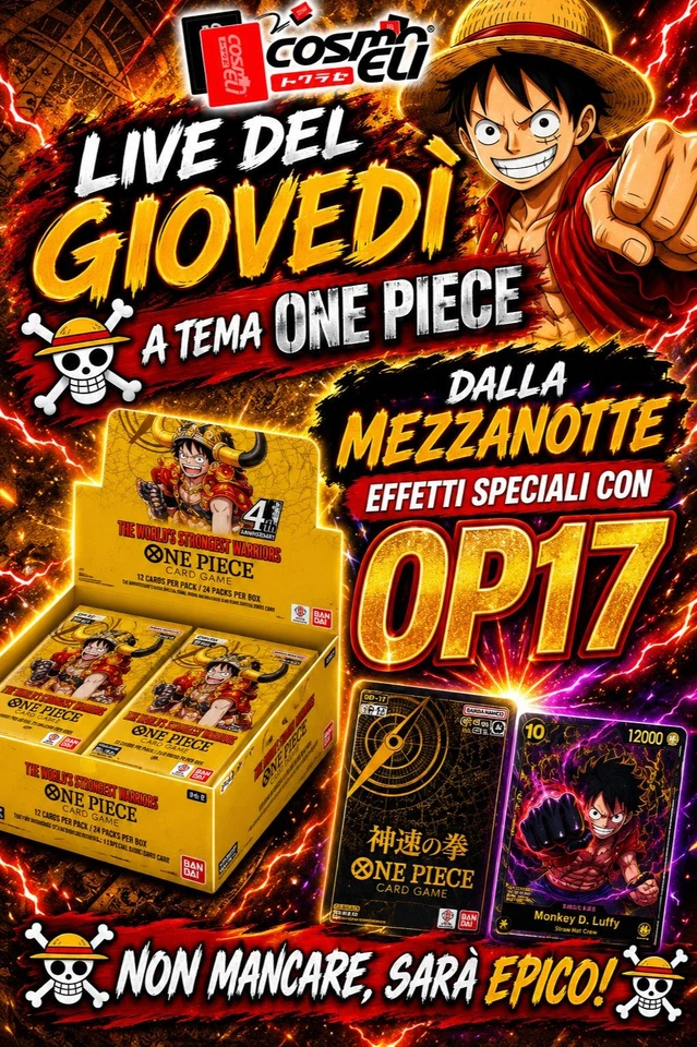 Giovedi a tema ONE PIECE