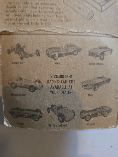 VTG - Strombecker Racing H17 Battery Case & Switch Motorized Model Kits/Slot Car - Picture 4 of 5