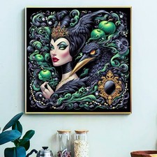 YALKIN Cartoon Paint by Numbers for Adults Beginner without Frame 16x16in