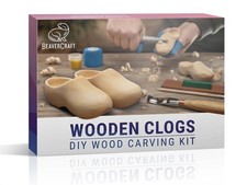 BeaverCraft DIY10 - Wooden Clogs Carving Kit