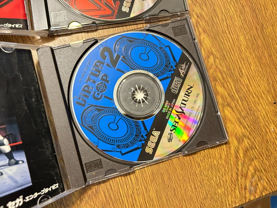 Sega Saturn Virtua Gun Controller HSS-0152 Yellow Start SS Virtua Cop 1 2 set - Image 3 of 4