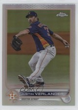 2022 Topps Chrome Sonic Refractor Justin Verlander #87 1o1p