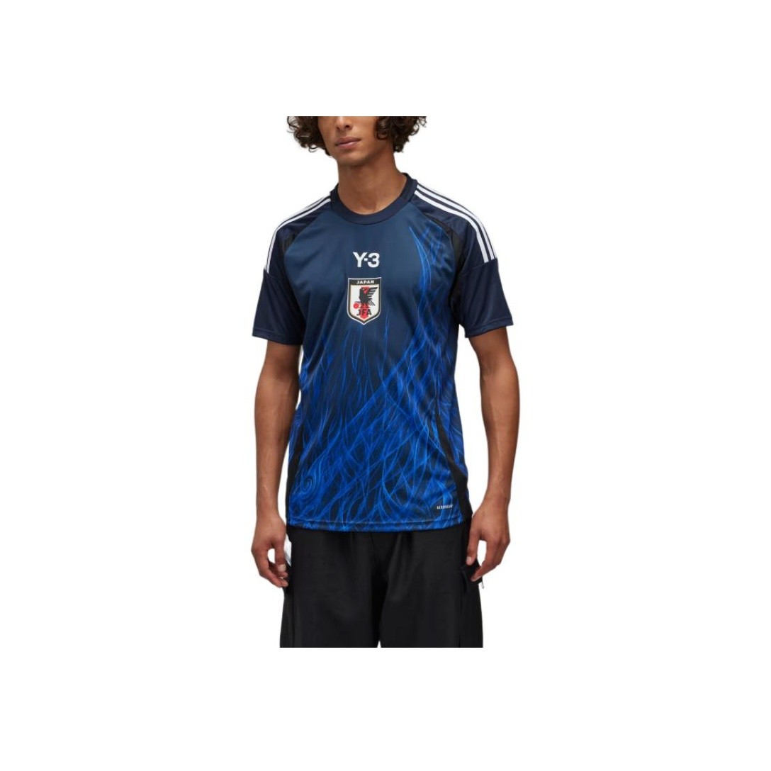 adidas Japan National Football Team Y-3 2024 Home Replica Uniform