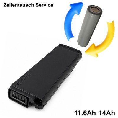 E-Bike Akku Bosch PowerPack 36V 8Ah / 11Ah Zellentausch Reparaturservice