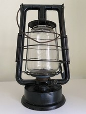 Vintage Chalwyn Lynx Storm Hurricane Lantern Lamp Original Glass 1960s VGC