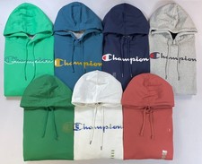 Men's Champion Fleece Pullover Powerblend Script Graphic Hoodie