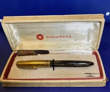Vintage Sheaffers Eversharp Skyline Fountain Pen In Original Box