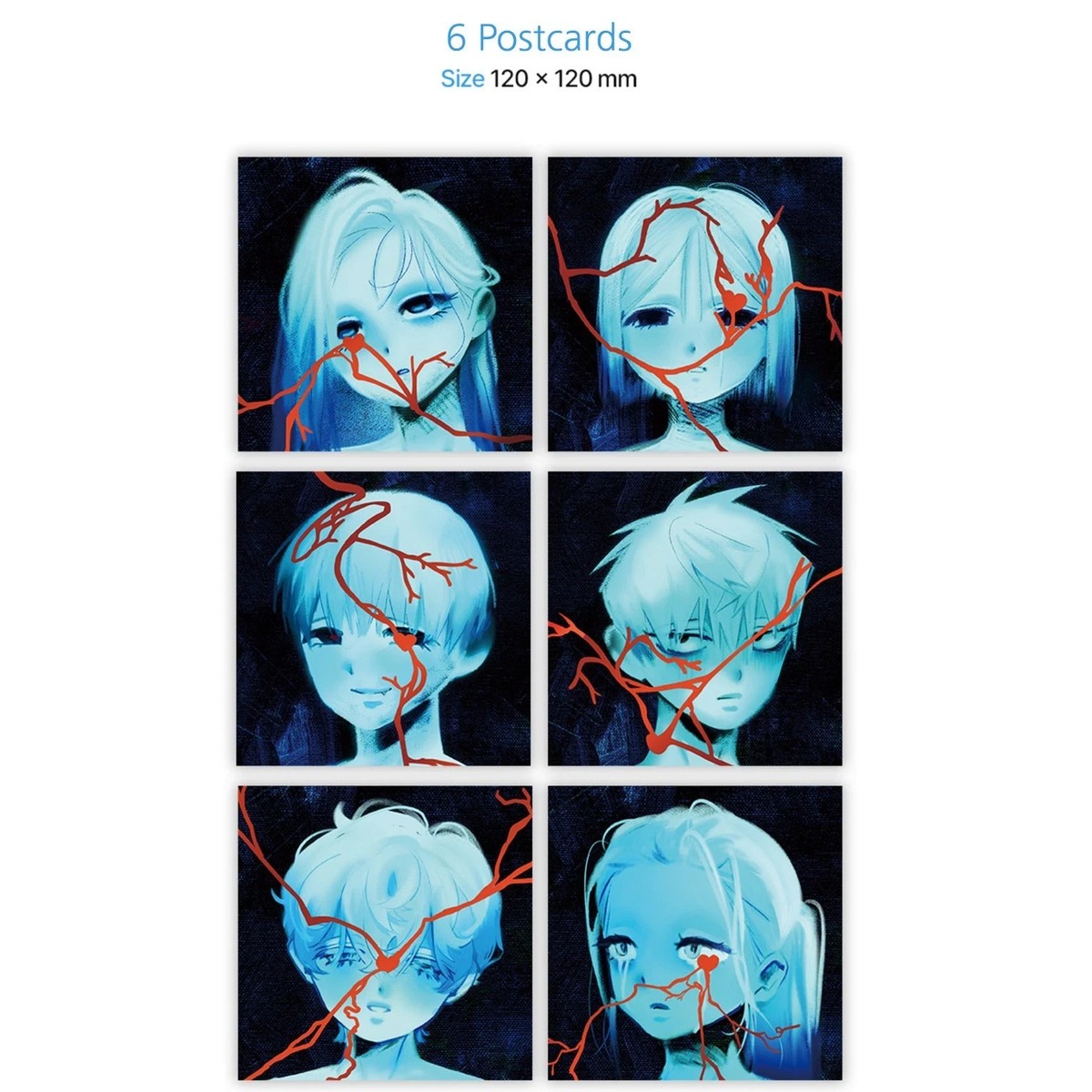 Alien Stage Official Album VOL.1 + VOL.2 Soundtrack CD Postcards