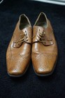 Stacy Adams tan leather oxford lace up dress shoes for men size 13M — photo 2
