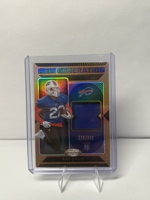2024 Panini Certified - New Generation Jerseys Ray Davis #NGS-RDS  Bronze /349