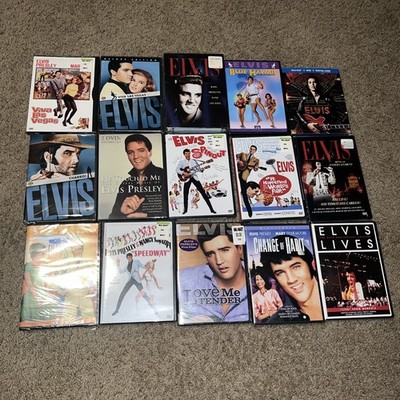 Elvis (Blu-ray, 2022) With Tons Of NEW Elvis DVDS!! WOW HUGE LOT!! AWESOME BUY!