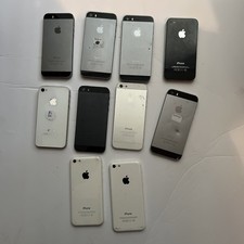 Lot of 10 Apple iPhone 5/6 Phones For Parts / Repair Not Working