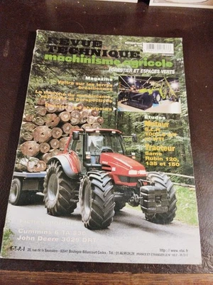 Revue Technique Machinisme Agricole Nº 136 Tracteur Same Rubin 120, 135 ET 150 - Photo 1/2