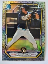 2026 Bowman Chrome Andrew Fischer 1st STEEL METAL 049/100 #BCP-149