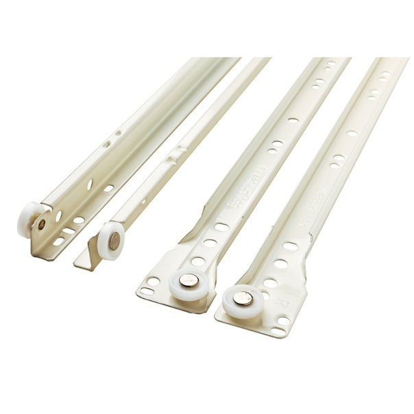 Brainerd 12-Pack 16-in Self-Closing Drawer Slide , White