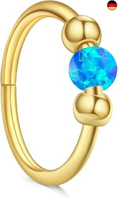 AceFun Nasenpiercing Ring 18G 8MM/10MM Nasenring Piercing Ohr Septum Piercing
