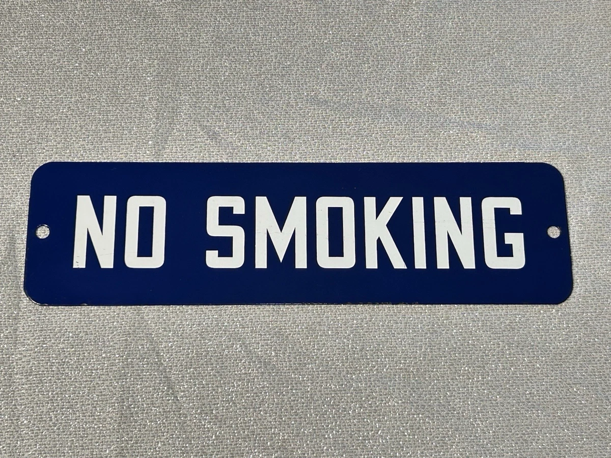 vintage no smoking sign products for sale | eBay
