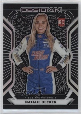 2021 Panini Chronicles Obsidian Natalie Decker #15 Rookie RC 14md