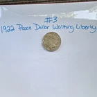 1922 Peace Dollar $1 Coin Circulated Business Strike Philadelphia Uncertified#3