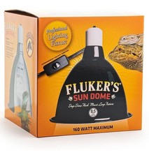 Fluker's Sun Dome Reptile Lamp, 8.5" Diameter