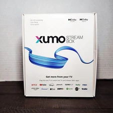 Xumo Stream Box 4K UHD Digital Streaming Media Player Dolby Audio Voice Remote