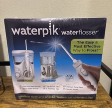 Waterpik Water Flosser Ultra Plus Nano Combo Pack 12 Tips Factory Sealed