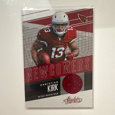 Panini Absolute 2018 Football Christian Kirk Newcomers #NC-CK Cardinals Patch