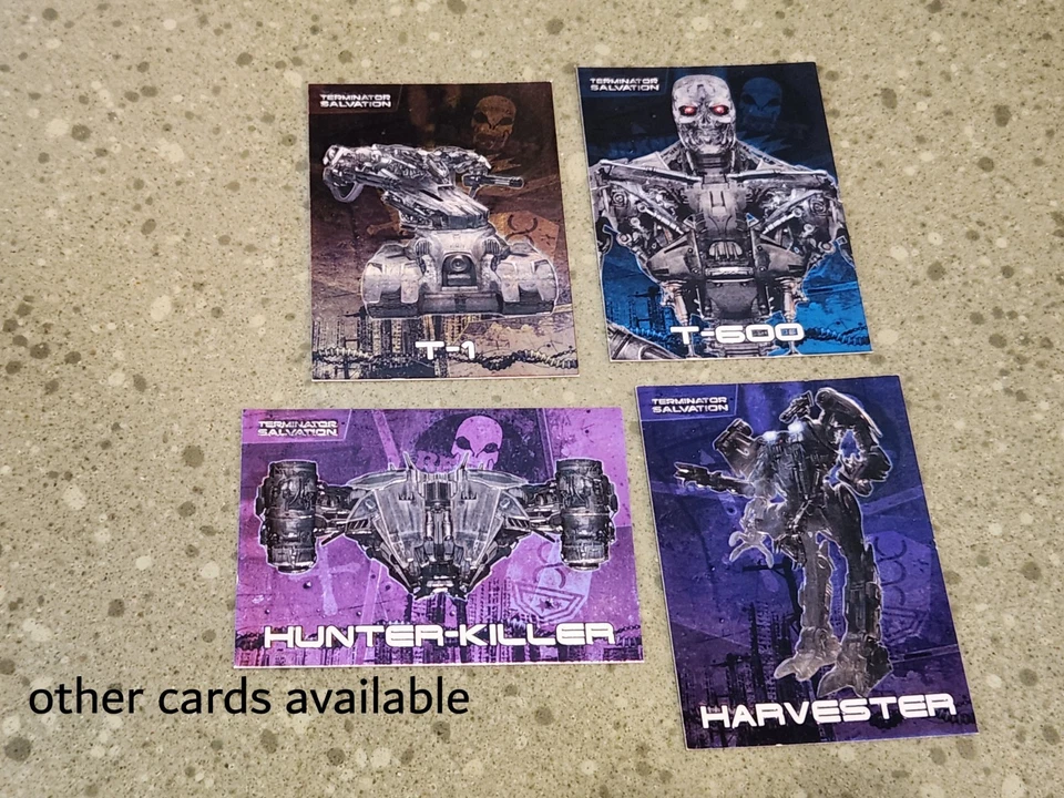 FOIL EMBOSSED SINGLE CARD HARVESTER #8 MINT~TOPPS CARD TERMINATOR SALVATION - Image 3 of 3
