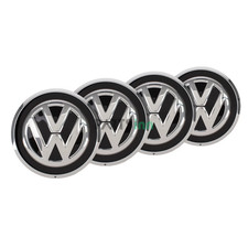 4x ORIGINAL VW UP Nabendeckel Nabenkappe Felgendeckel Chrom Schwarz  1S0601149D