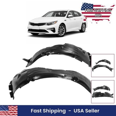 Front Pair Inner Fender Liner Panel Compatible with 2016 2017 2018 Kia Optima Re