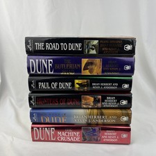 Kevin J. Anderson & Brian Herbert Various Dune 6 Book Lot, HC, DJ, All 1st/1st