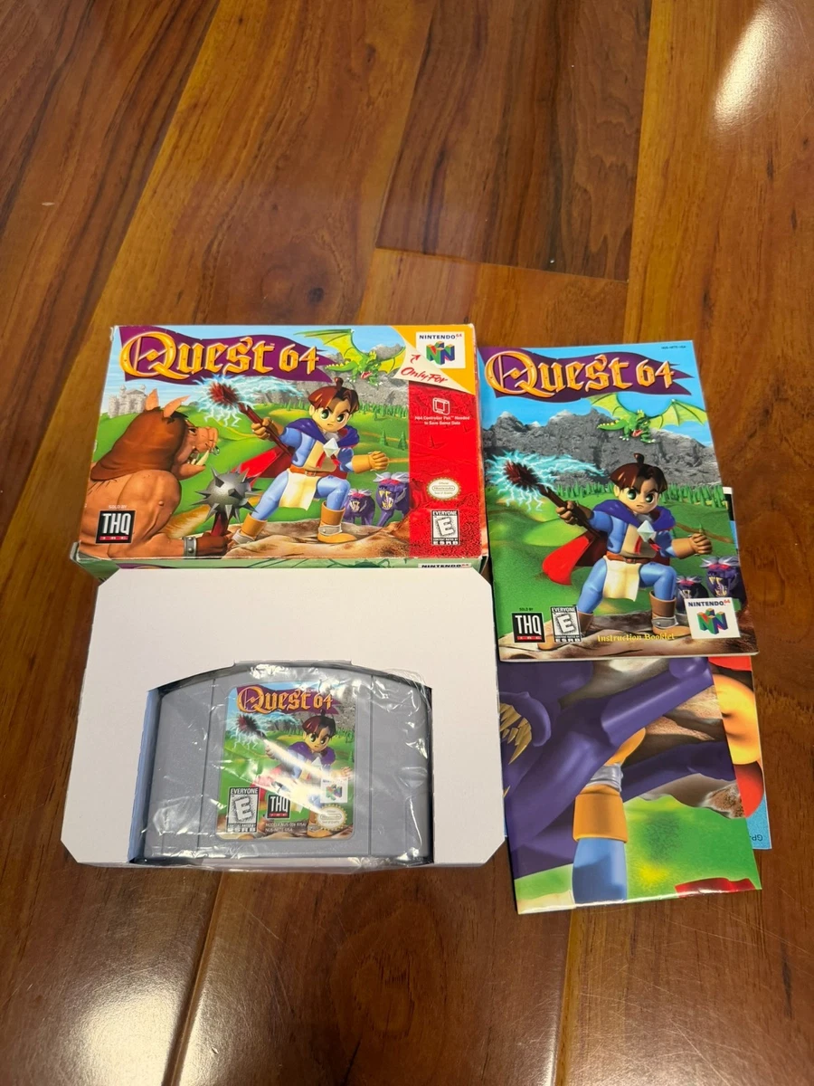  quest 64 【美品】 25+ Video Games Quest 64 for sale | Updated Oct 2026