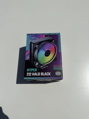 Cooler Master Hyper 212 Halo CPU Cooler (Black) - NEW SEALED