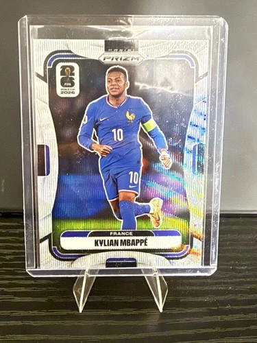 2026 Panini World Cup Prizm Silver wave Kylian Mbappe