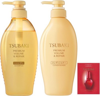 TSUBAKI Shampoo and Conditioner Set Bottle 450ml from Japan