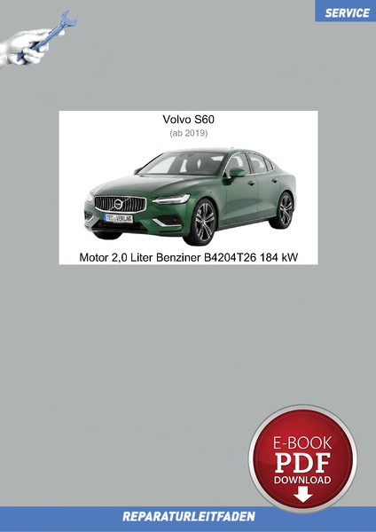 PDF Volvo S60 (Ab 2019) Reparaturanleitung Motor 2,0 L Benziner 184 Kw-image