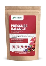Herbaly Pressure Balance Tea Wellness Blends Vegan Sugar Free Caffeine Free 3/28