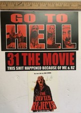ROB ZOMBIE Devils Reject Movie Promo Stickers