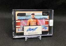 2025 Panini Turn Four Racing Brad Keselowski AUTO /75 CENTER STAGE SIGNATURES SP