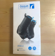 ssur FormFit Ankle Brace Stabilization Breathable Figure 8 Strap XL Black/Blue