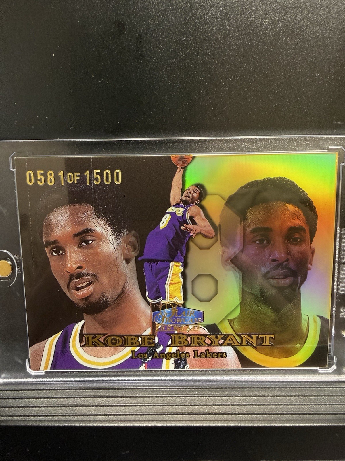 1998-99 Flair Showcase Row 1 Kobe Bryant #2 /1500 Lakers NBA Basketball Card