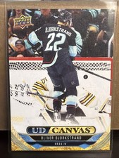 2024-25 UD Series 2 Oliver Bjorkstrand UD Canvas #C134 - See Photos/Desc