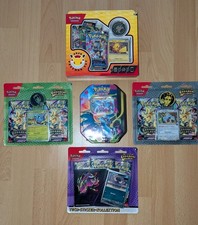 Erhabene Helden Tech Sticker ,2er Blister, Pokemon Day Kollektion, Glurak X Tin