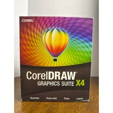 CorelDRAW Graphics Suite X4 Software Upgrade Version In Retail Box