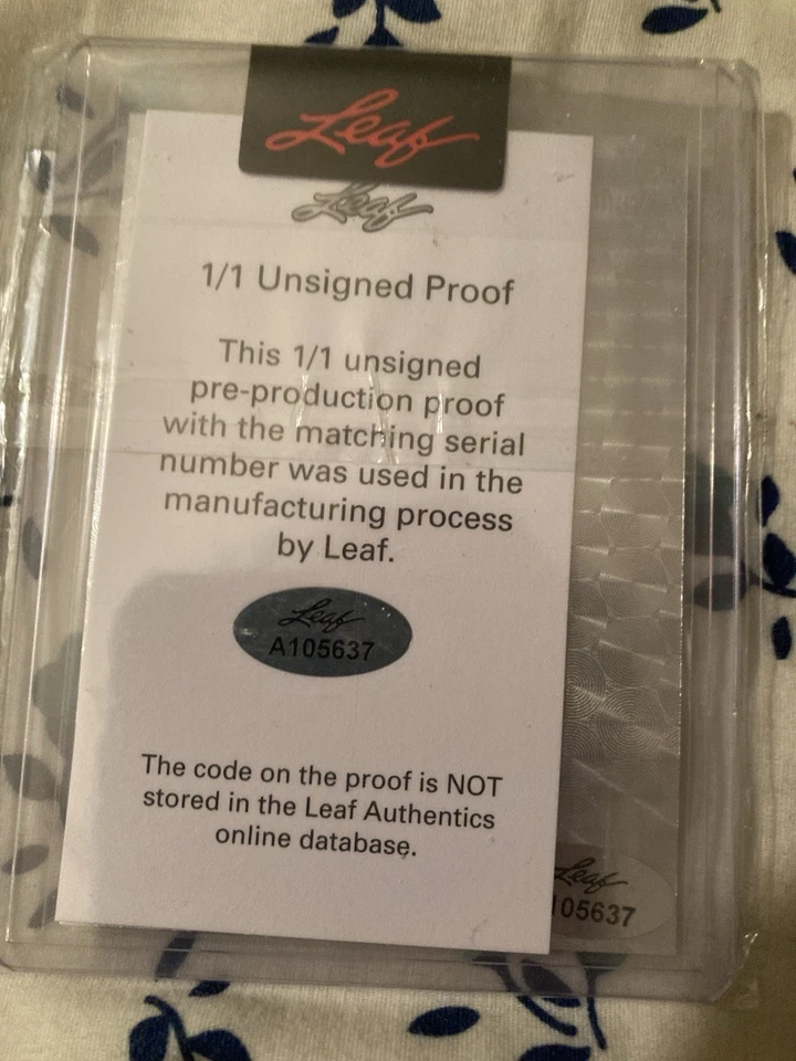 Tarjeta coleccionable de béisbol 2023 Leaf Vibrance Mike Piazza 1/1 Temple Of Boom Foto 2 de 2