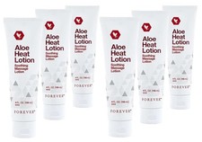 SET mit 6 Tuben Aloe Heat Lotion je 4 flüssige Unzen (118 ml) kostenloser...