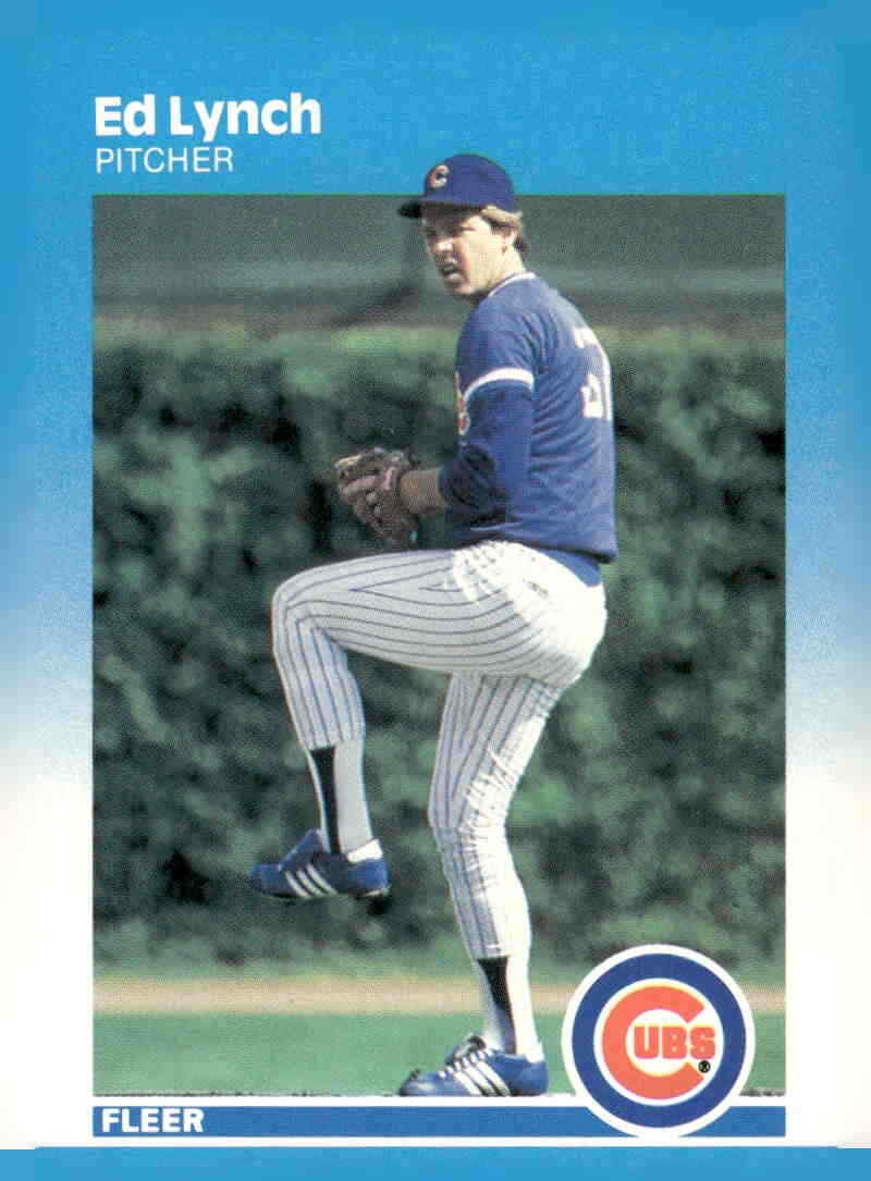 1987 Fleer #567 Ed Lynch